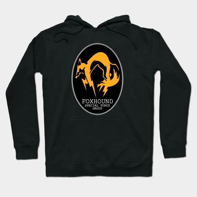 Foxhound Special Force Group metal gear solid Hoodie by Alfons